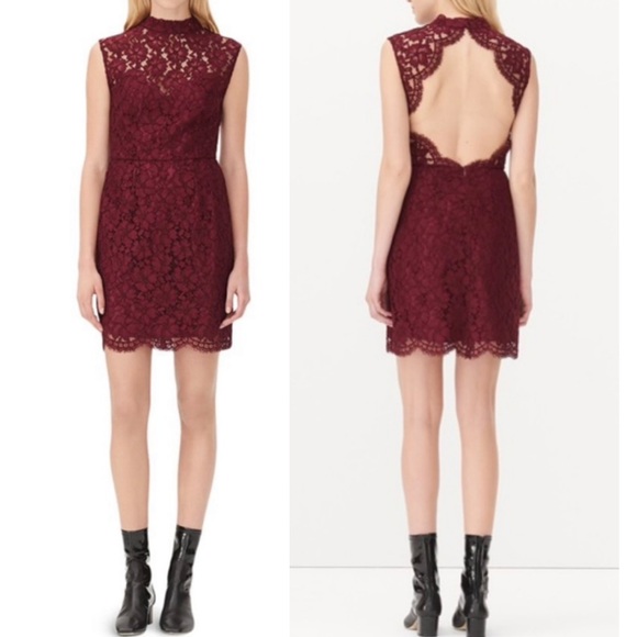 Sandro Romie Lace Dress - Picture 3 of 16